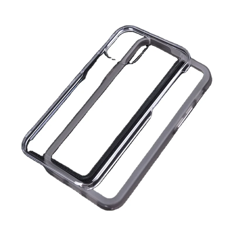 

PC + TPU 3 in 1 fashion mobile phone case for iPhone 12 Pro Max Detachable frame with metal buttons Custom design logo case