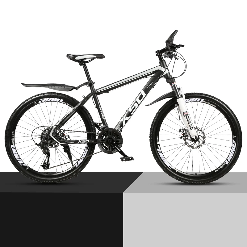 

Mountain Bicycle 26 Inch 21/24/27/30 Speed With Rear Fender For Student