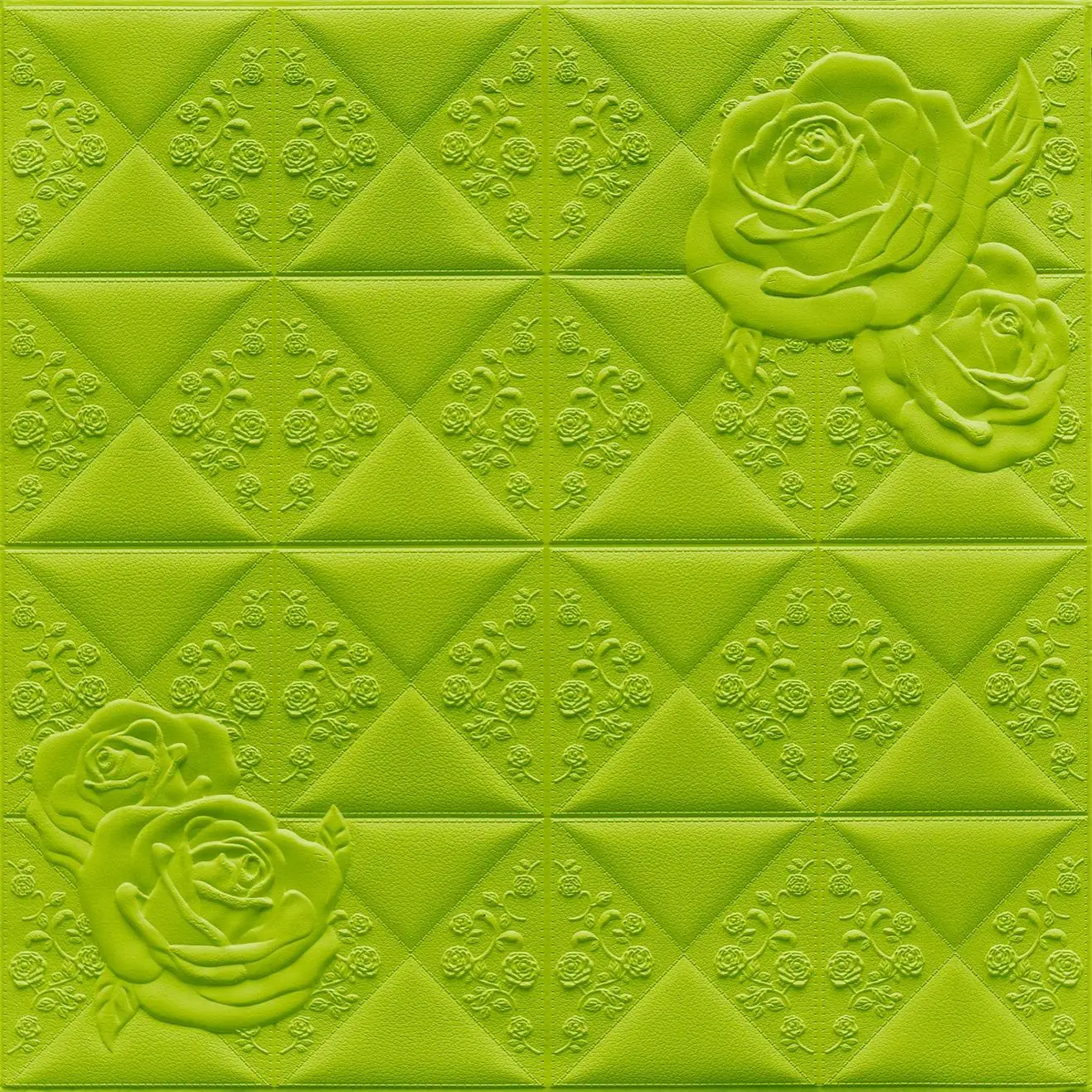 
White Color 3D Brick PE/ EVA Foam Wallpaper 3D Brick Wall panels 