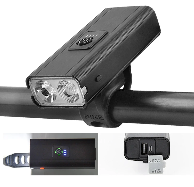 

Riding Custom Bicycle Accessories Led Lights, Black