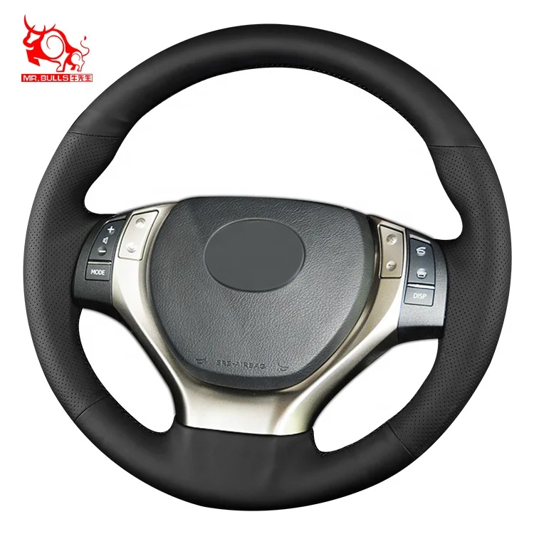 

car accessories custom car steering wheel cover leather for Lexus, Customized color