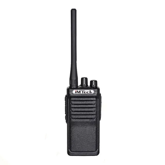 

Professional wireless handy intercom 10W High power walkie talkie 12km range midland vhf walkie talkie JM-102, Black