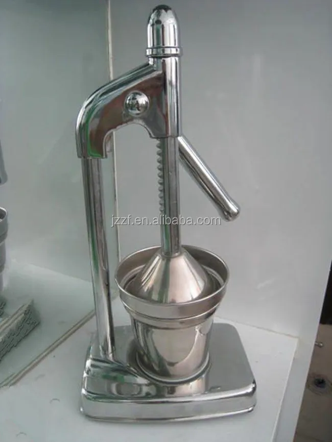 Commercial Hand Press Juicer Stainless Steel Citrus Fruits Squeezer
