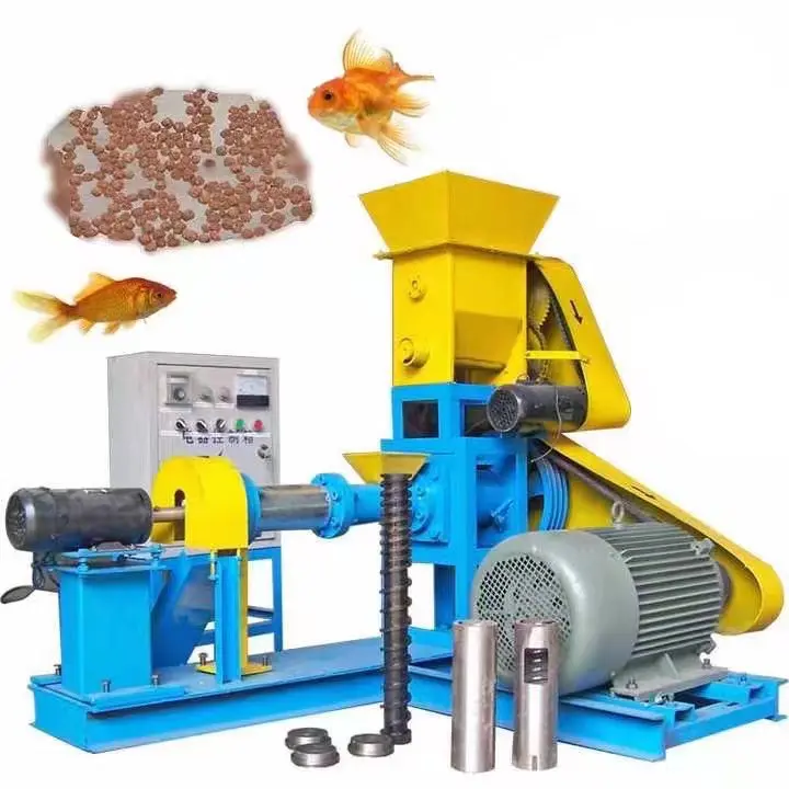 

Tolcat small farm use dog food making machine floating pellet extruder for fish