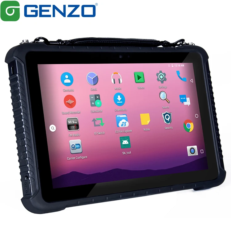 

GENZO 10 inch rugged android tablet Passed GMS With 1D/2D MT110 Industrial Rugged Tablet 10 inch