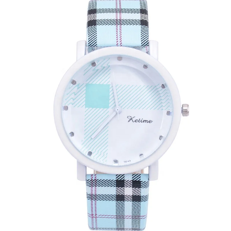 

Best Selling Fashion Women Watch Classic Quartz Leather strap Unisex Student Watches, 4 colors