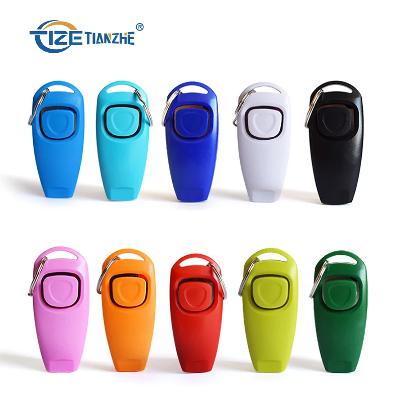 

Manufacturer Wholesale Custom Logo Printed Pet Cat Dog Training Clickers