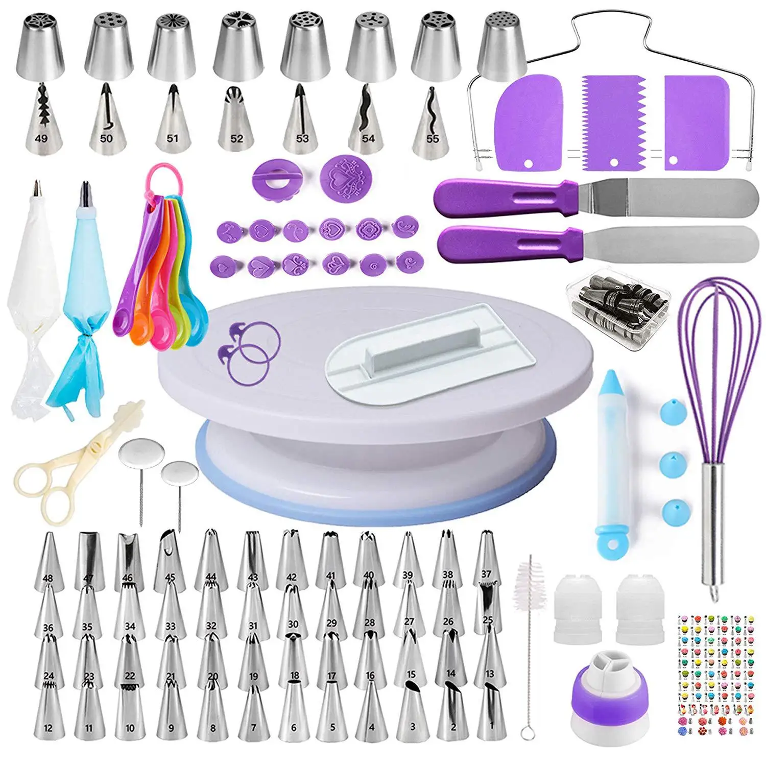 

137 pcs Cake Decorating Supplies Kit for Beginners