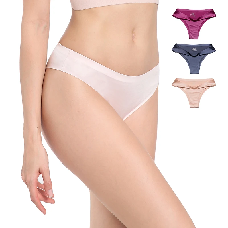 

Dropshipping Ladies Underwear Cool Seamless Thongs Women's Panties, As picture shows