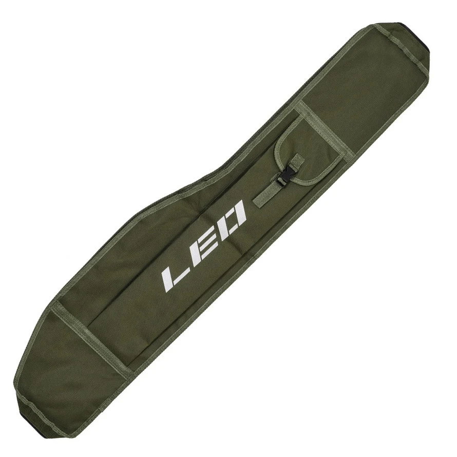 

military green single layer large capacity fishing tackle bag fishing rod bag