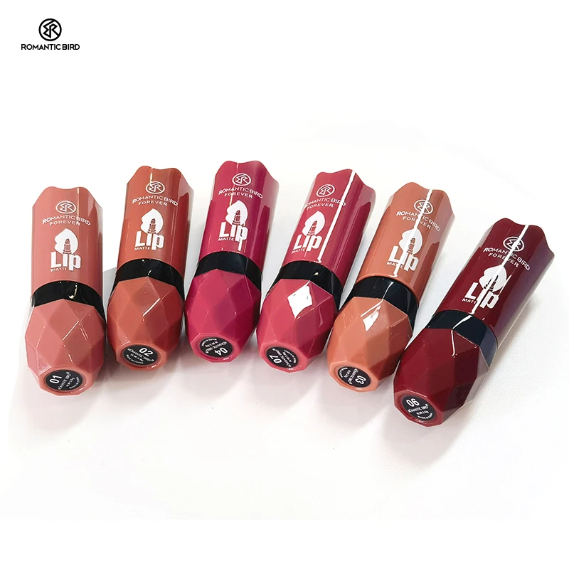 

Romantic Bird Vegan Halal Lipstick Makeup Private Label Shimmer Lipstick For Wholesale Glitter Lipstick