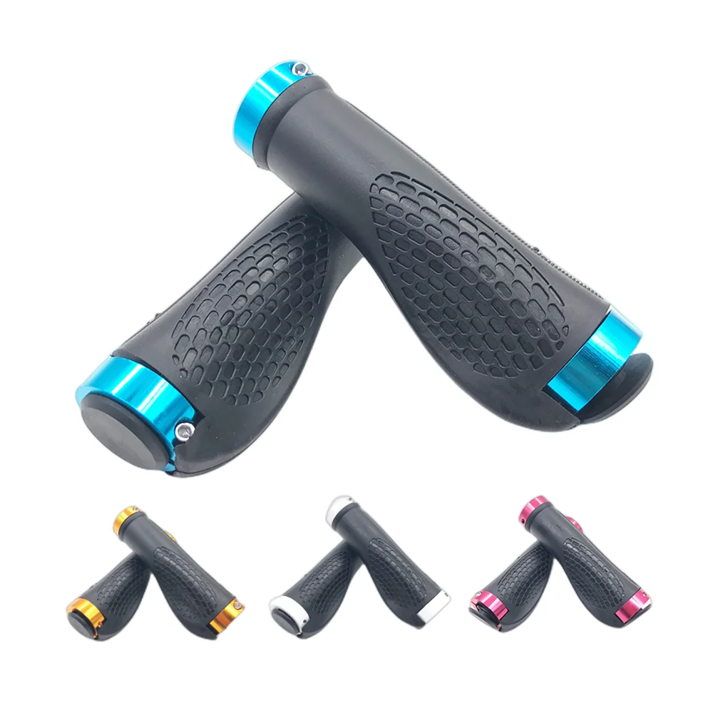 

Ergonomic Bicycle Handlebar Grips Rubber Lock-on MTB Bike Handle Bar Grips Cycling Bicycle Handlebar Grips