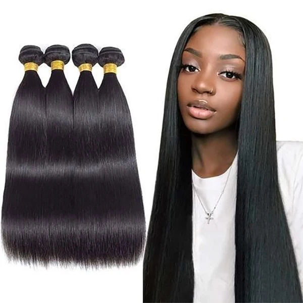 

High Quality Straight Hair Bundles, Raw Indian Hair Unprocessed Human Hair