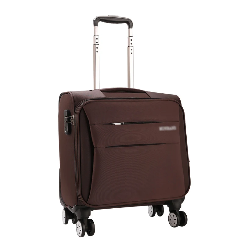 

On sale luggage trolley handle expandable rolling luggage set suitcase suitcase, Silver / black / dark green / rose gold