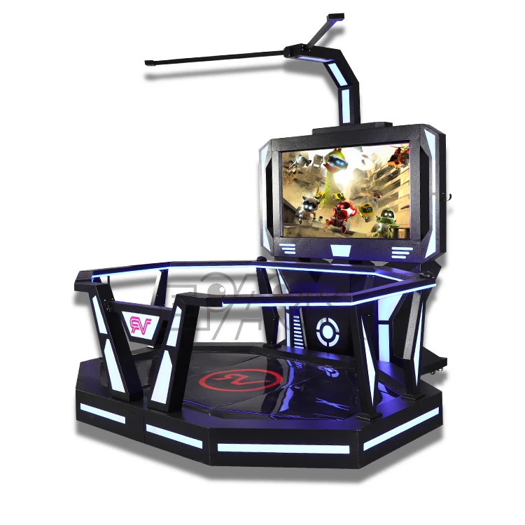

Version Spaceship Simulator Dynamic 6 Seats Cinema Theme Amusement Park 9d Roller Coaster Equipment