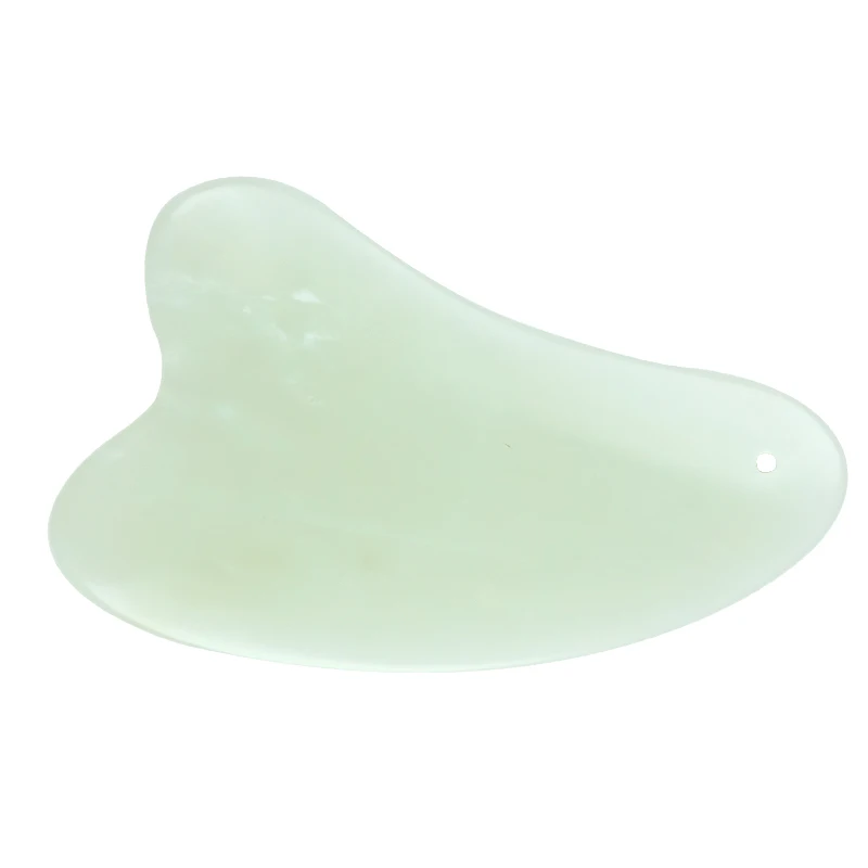 

Factory Direct Sale green XiuYan Jade Gua Sha For Massage Face Shoulders And Neck