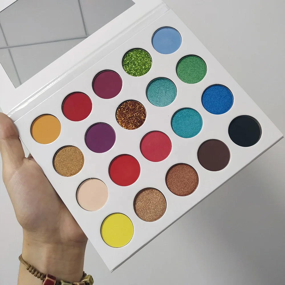 

Makeup Supplier 20 Colors Private Label Customized Eye Shadow Eyeshadow Palette, Shimmer matte glitter