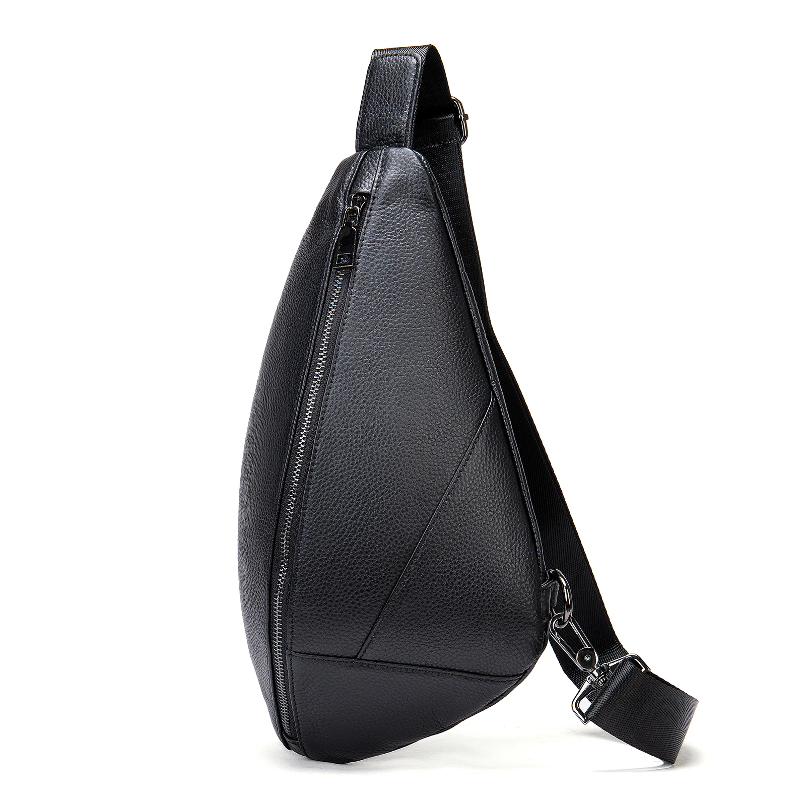 

Westal 8028 Factory Amazon Promotion Men Genuine Leather Crossbody Men's Shoulder Bag Messenger Sling Chest Bags