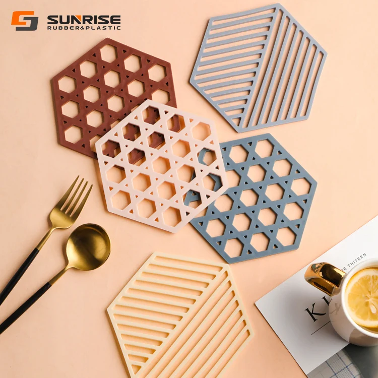 

Heat-resistant Table Mat Non-slip Cup Holder Stain Resistant Cups Coaster Dishes Pad Tablemats, Customized