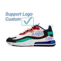 

High Quality wholesale Custom Unisex NK Air Brand Max 270 React Running Shoes Fashion Sneakers White Sports Shoes For Women Men