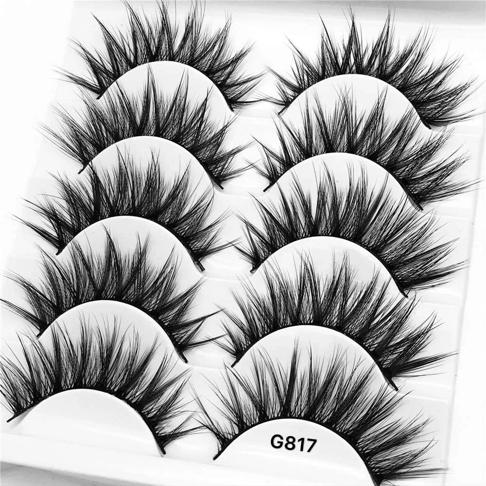 

Modern length matte black volume 30MM eyelash 3d mink eyelashes