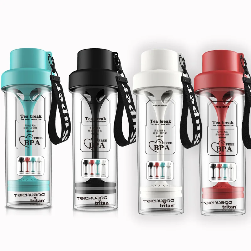

Zogifts Hot Sale Eco-friendly Plastic Bottle Water/Tea Infuser Water Bottle