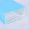 Durable Material Kraft With Clear Window Washable Custom Paper Bag