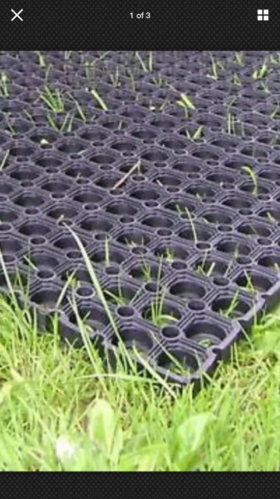 Antifatigue Drainage Kitchen Rubber Mat Interlocking Nonslip Mat