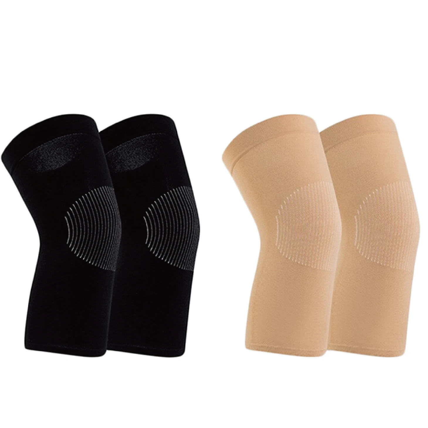 

Ultra-thin Knee Support Protector Elastic Leg Protector Nylon Knitting Knee Sleeves, Customized color