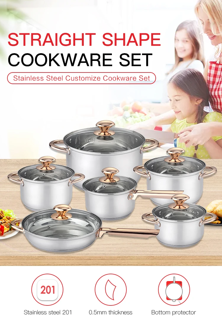 Brand New German Extra Large 5 Ply Waterless Cover Pots And Pans Cookware  Sets - Buy 5 Ply Waterless Cookware Sets,Extra Large Cookware Sets,Pots And  Pans Set German Cookware Product on Alibaba.com