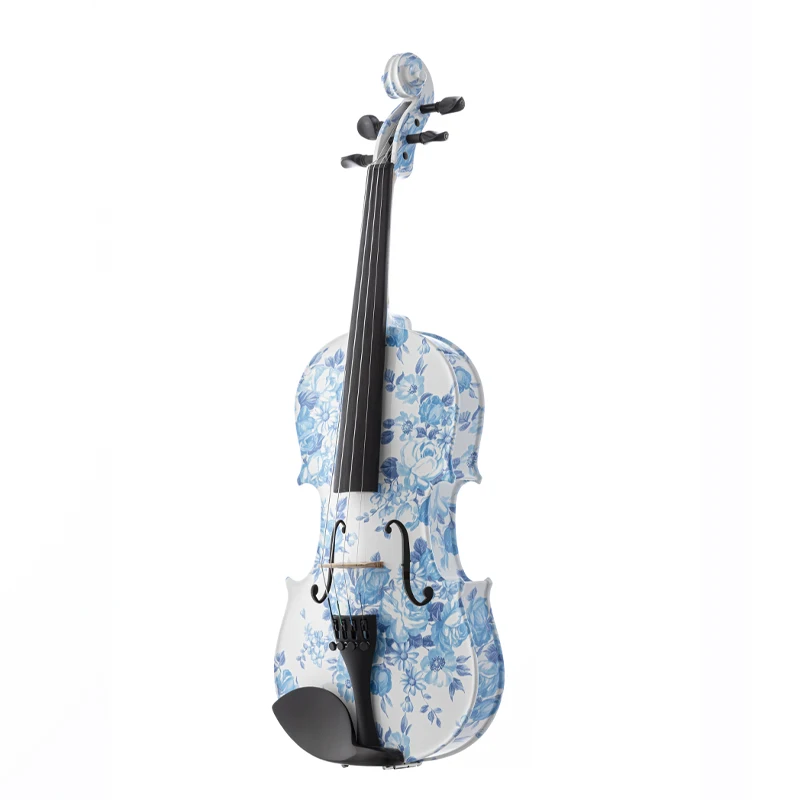 

Handmade Solid wood Ebony Peg China factory price kinglos brands acoustic colorful violin