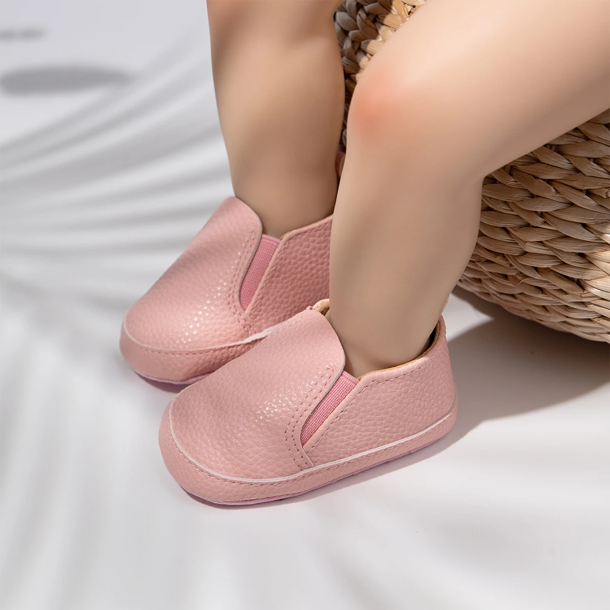 

New arrived newborn PU Leather soft-sole loafers slip on moccasin Casual baby shoes, 6 colors