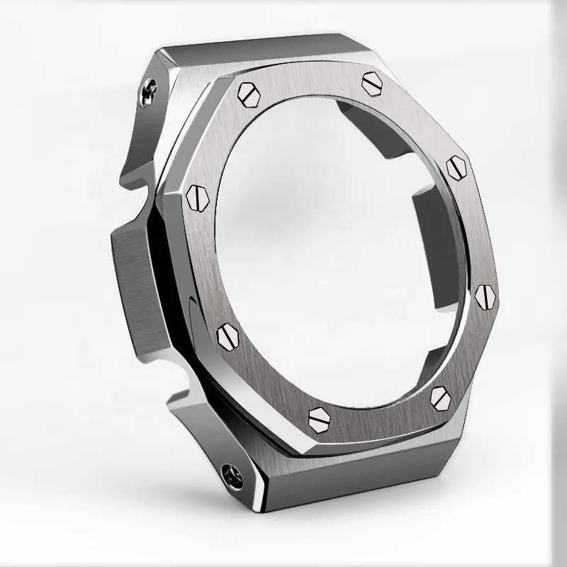 

Suitable for Casio octagonal GA-2100 stainless steel watch case strap G-SHOCK metal decoration AP watch accessories