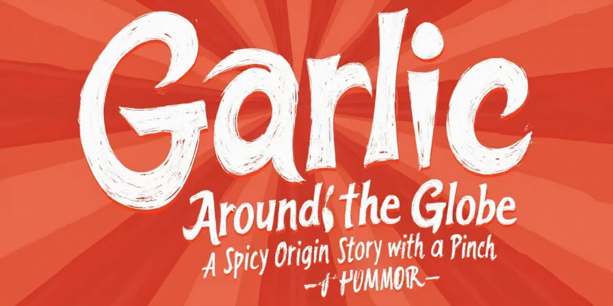 Garlic Around the Globe: A Spicy Origin Story with a Pinch of Humor