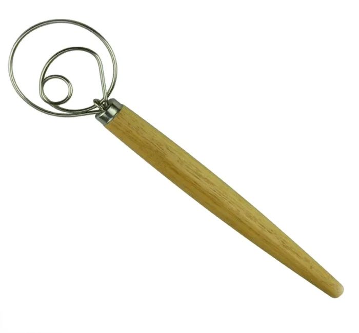 

Wholesale stainless steel and wooden danish dough whisk bread dough mixer, Wood
