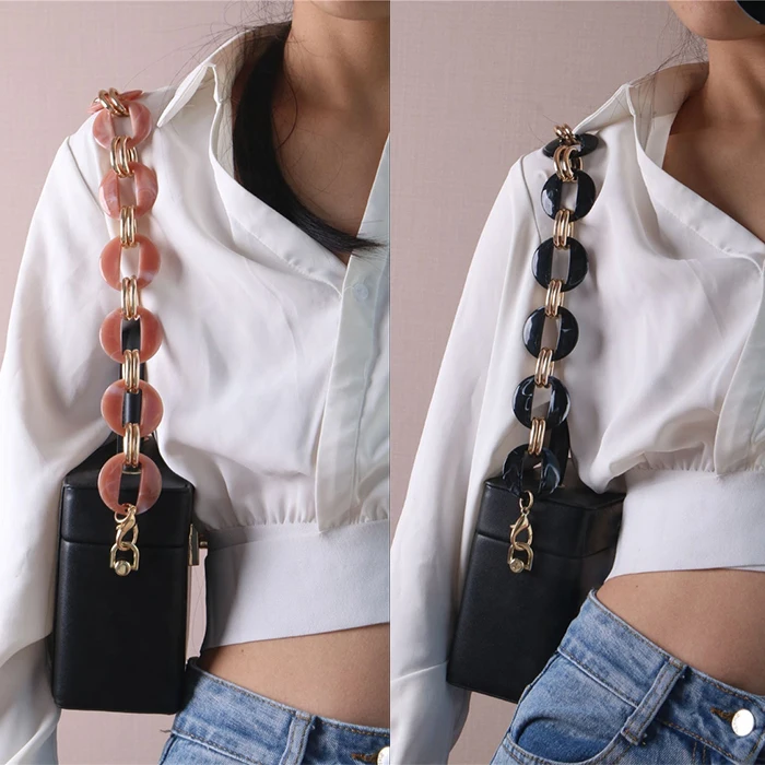 

LOYALTY Acrylic Resin Plastic Handbag Accessories Bag Chain