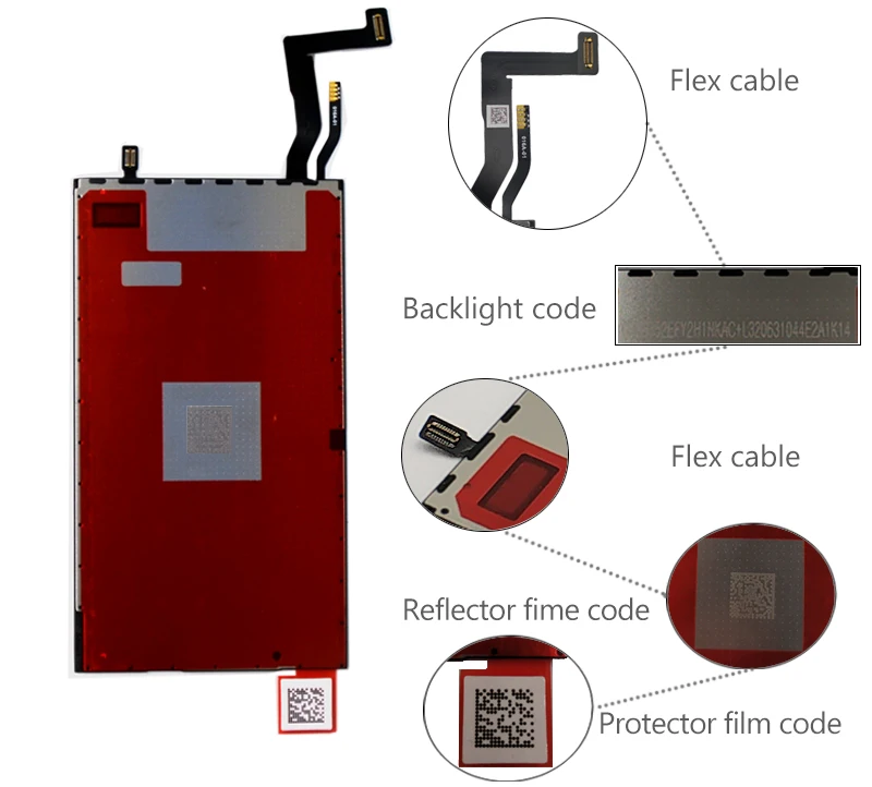 Cell Phone Backlight 7g Lcd Backlight For I 7 Buy Cell Phone