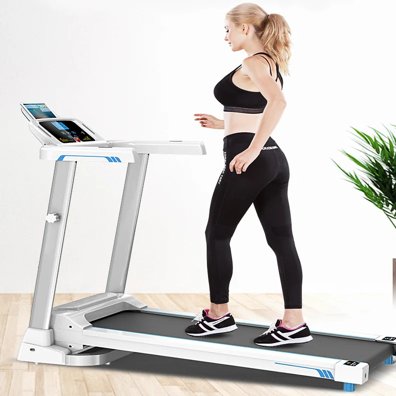 

China Treadmill Fitness Folding Treadmill With Shock Absorption And Incline Electric Treadmill Foldable 1-10km/h