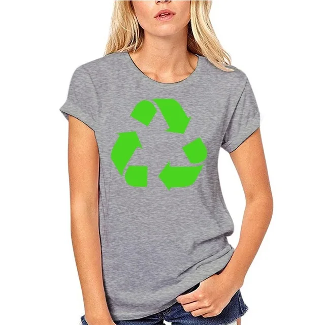 

100% Recycled Polyester MENS Tshirt Symbol ECO Friendly Comfortable Recycled fabric T Shirt Casual Women Short Sleeve REPT TEE, Customized color