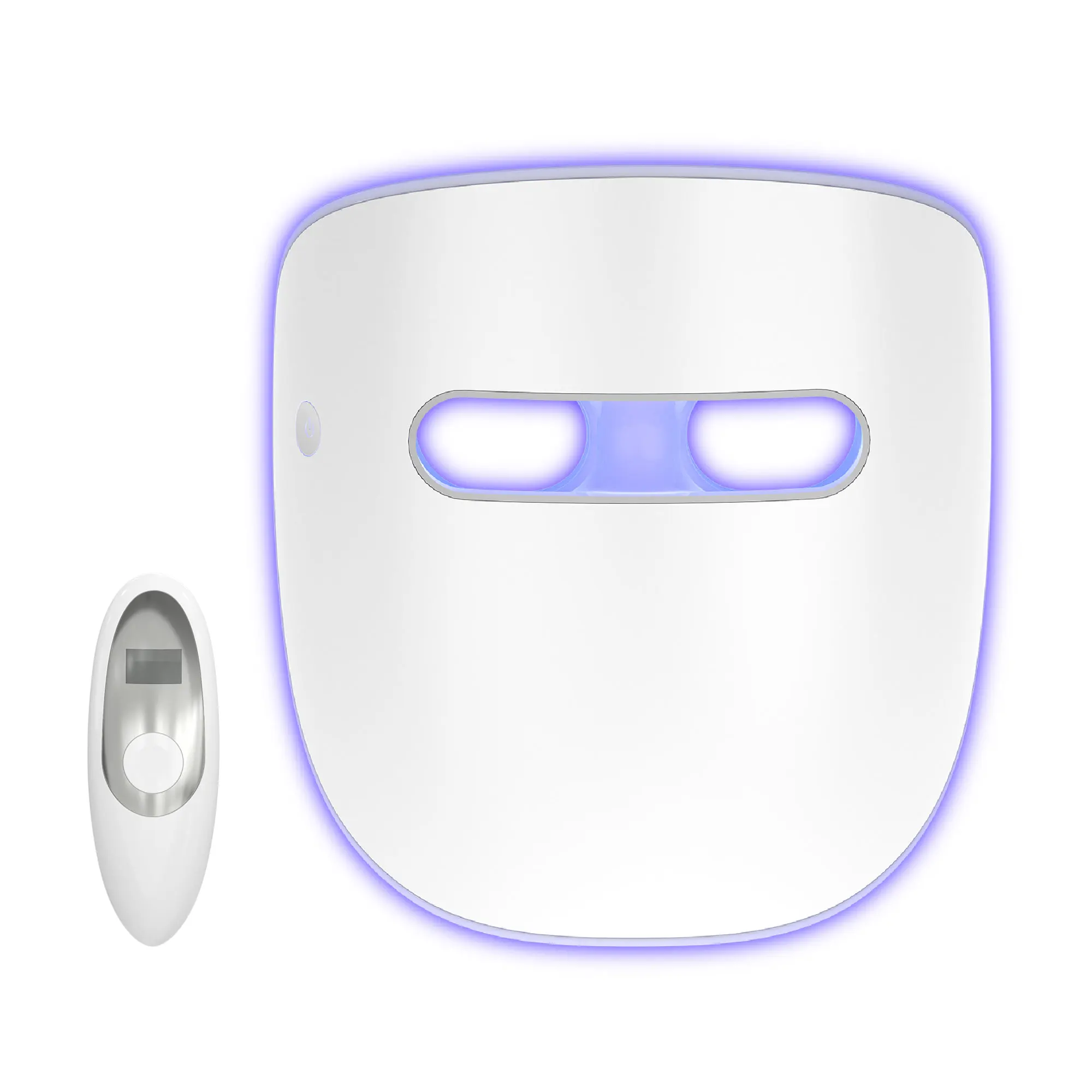 

Korean Design 2020 pdt mask led Therapy Led Facial Face Mask, White/customized