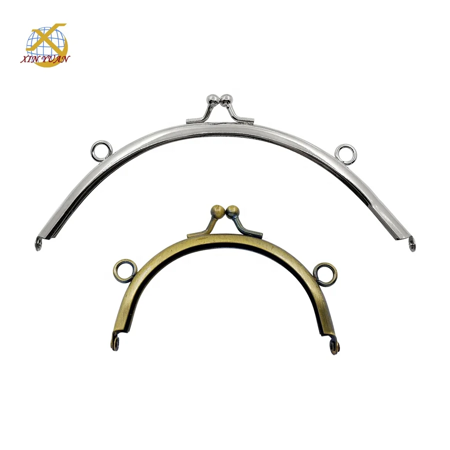 

New design fashion half round purse frame accessories with factory prices, As is shown in