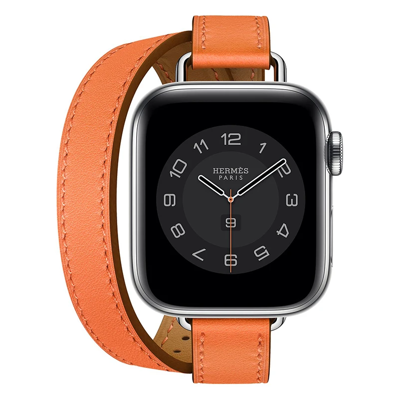 

SKYLET New Arrival Wholesale Luxury Smart Watch Strip for Apple Watch Leather Watchband, Colors