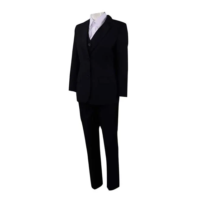 
Casual ladies Office Bank japanese school Uniform with Blazer 