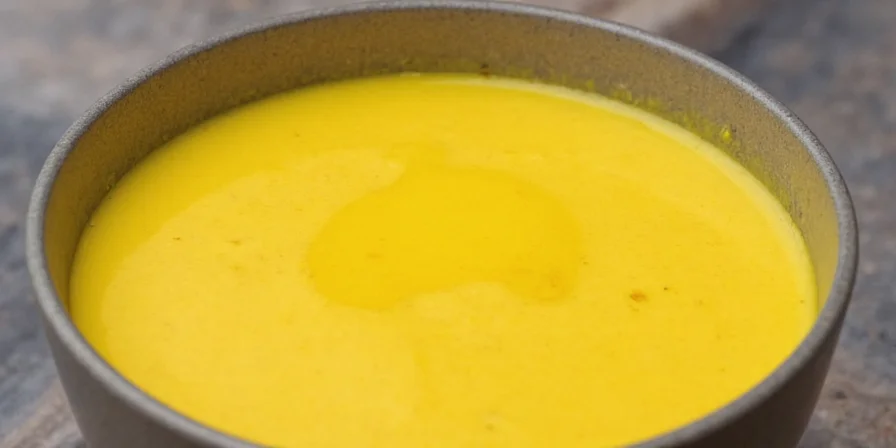 Various versions of turmeric milk in colorful glasses with creative garnishes.