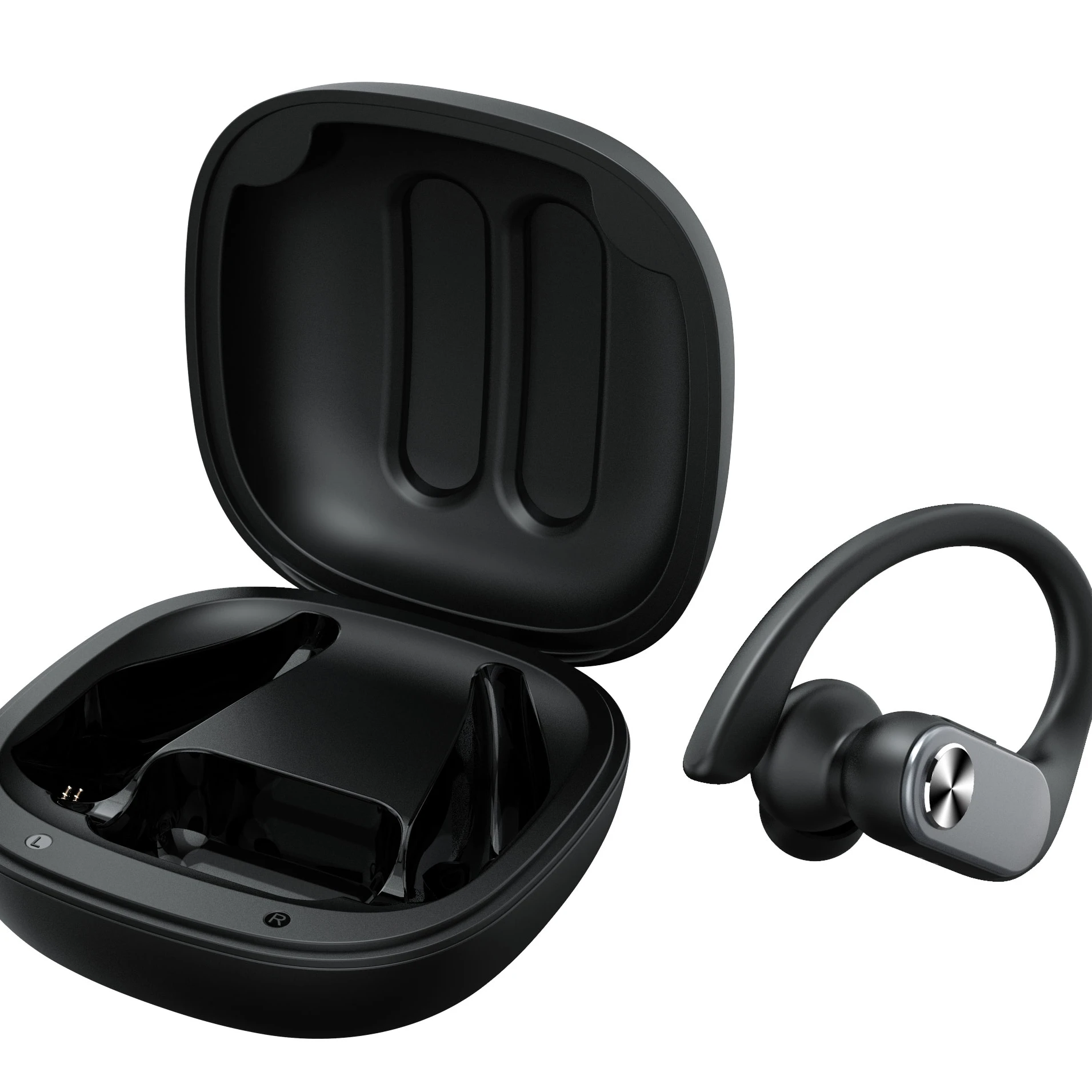 

Built-in Mic Portable Charging Case with CVC Noise Cancelling TWS True Wireless Stereo Headset IPX7 Waterproof in-Ear Earphones