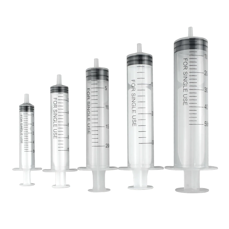 

Hot Selling Industrial Syringe Hand Push Type Plastic Large Capacity can be Packaged Separately Dispensing Barrel Cylinder