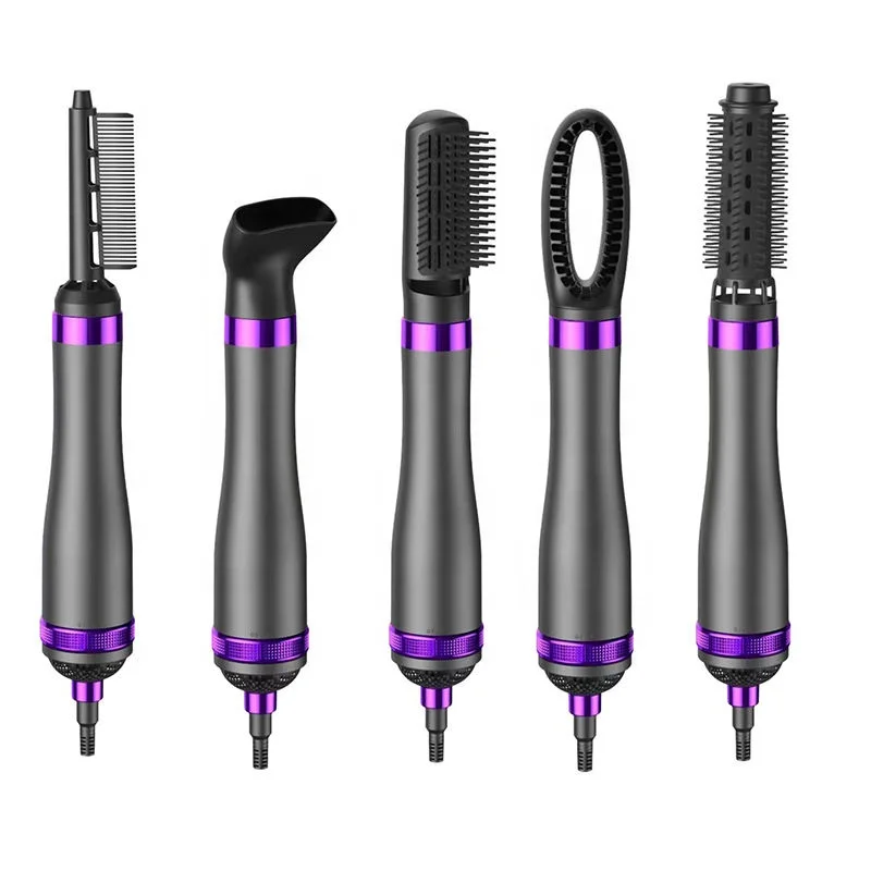 

5 in 1 HAIR styler Blow Dryer Negative Ionic Hairdryers blowdryers Hair Dryer Brush Curler Styling Tools Hot Air Brush