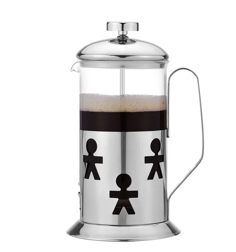 

Manufactures French Press Coffee Maker Unique Design Stainless Coffee And Tea Pot With Luxurious Appearance French Press