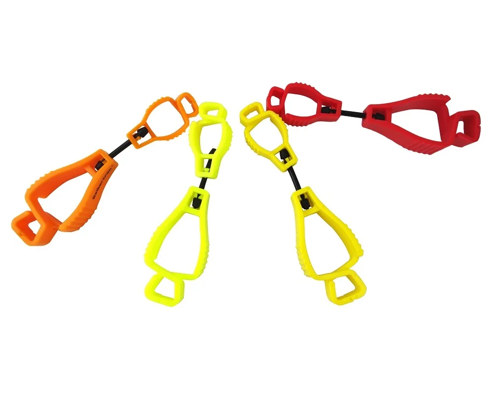

Seibertron Glove Clip Work Glove Holder Clip, Red, yellow, orange, fluorescein yellow