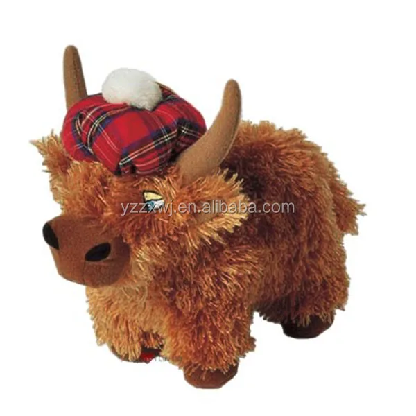 stuffed highland cow